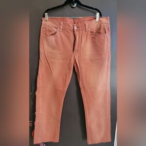 Levi's Burnt Orange Denim, Size 38